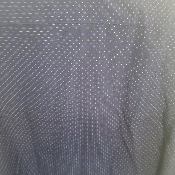 NWT Navy Grnd Blue and White Print  Slim Fit Nautica Button Down SZ:M - Picture 7 of 11